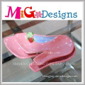 promotional gifts high heel shoe plate polyresin high heel shoe plate